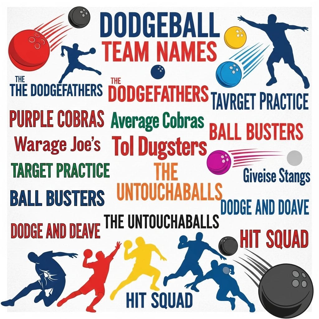 Dodgeball Team Names